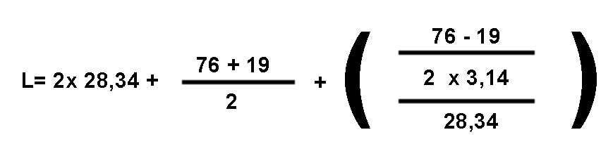 ejemplo como calcular el largo de cadena