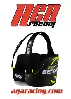 costillar de mujer Bengio equipación piloto karting AGA Racing tienda material de karting online