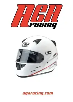 casco karting OMP GP 8 EVO AGA Racing tienda online karting