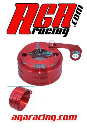 adaptador filtro aire motor 4 tiempos GX390 AGA Racing tienda karting online