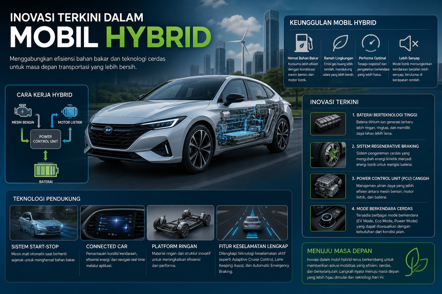 Inovasi Terkini dalam Mobil Hybrid - mobil