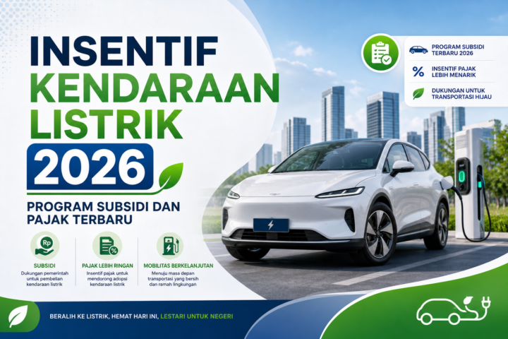 insentif - Insentif Kendaraan Listrik 2026: Program Subsidi dan Pajak Terbaru