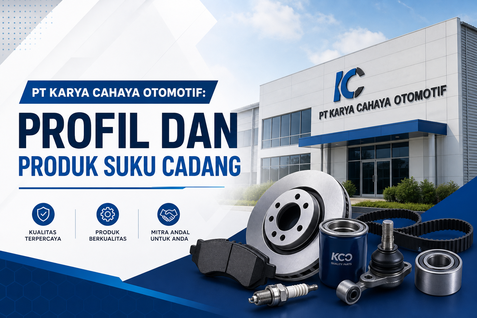 karya - PT Karya Cahaya Otomotif: Profil dan Produk Suku Cadang