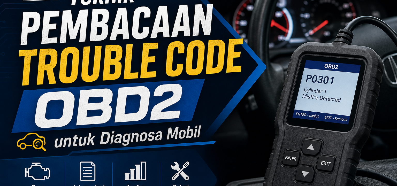 obd2 - Teknik Pembacaan Trouble Code OBD2 untuk Diagnosa Mobil