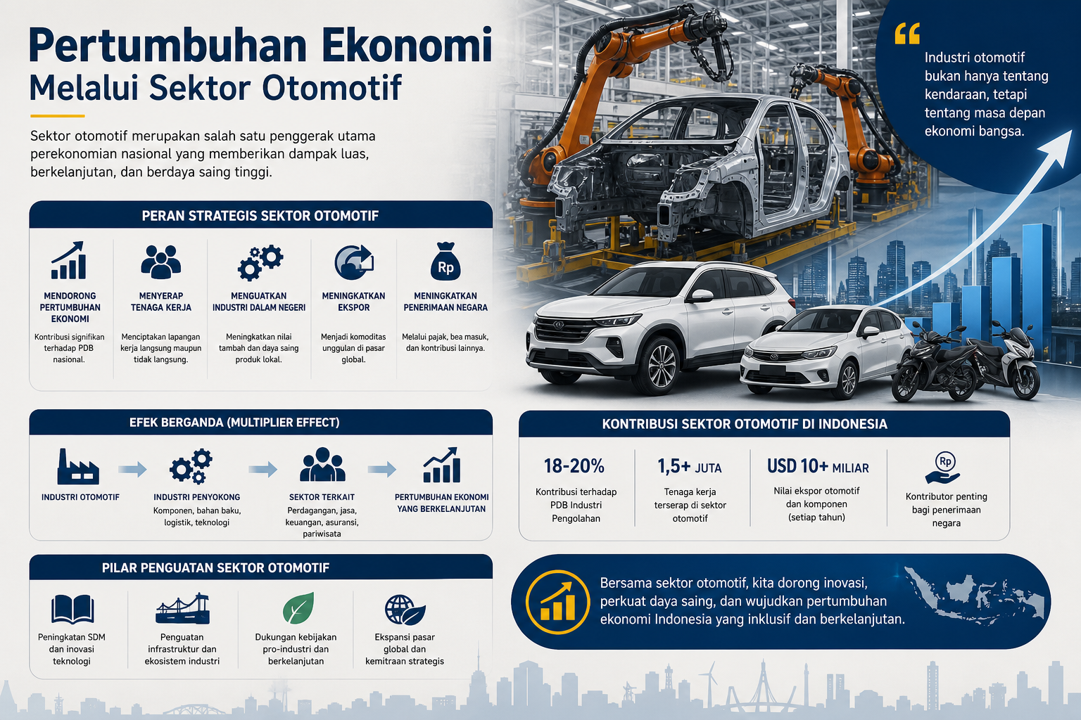 Pertumbuhan Ekonomi Melalui Sektor Otomotif - otomotif