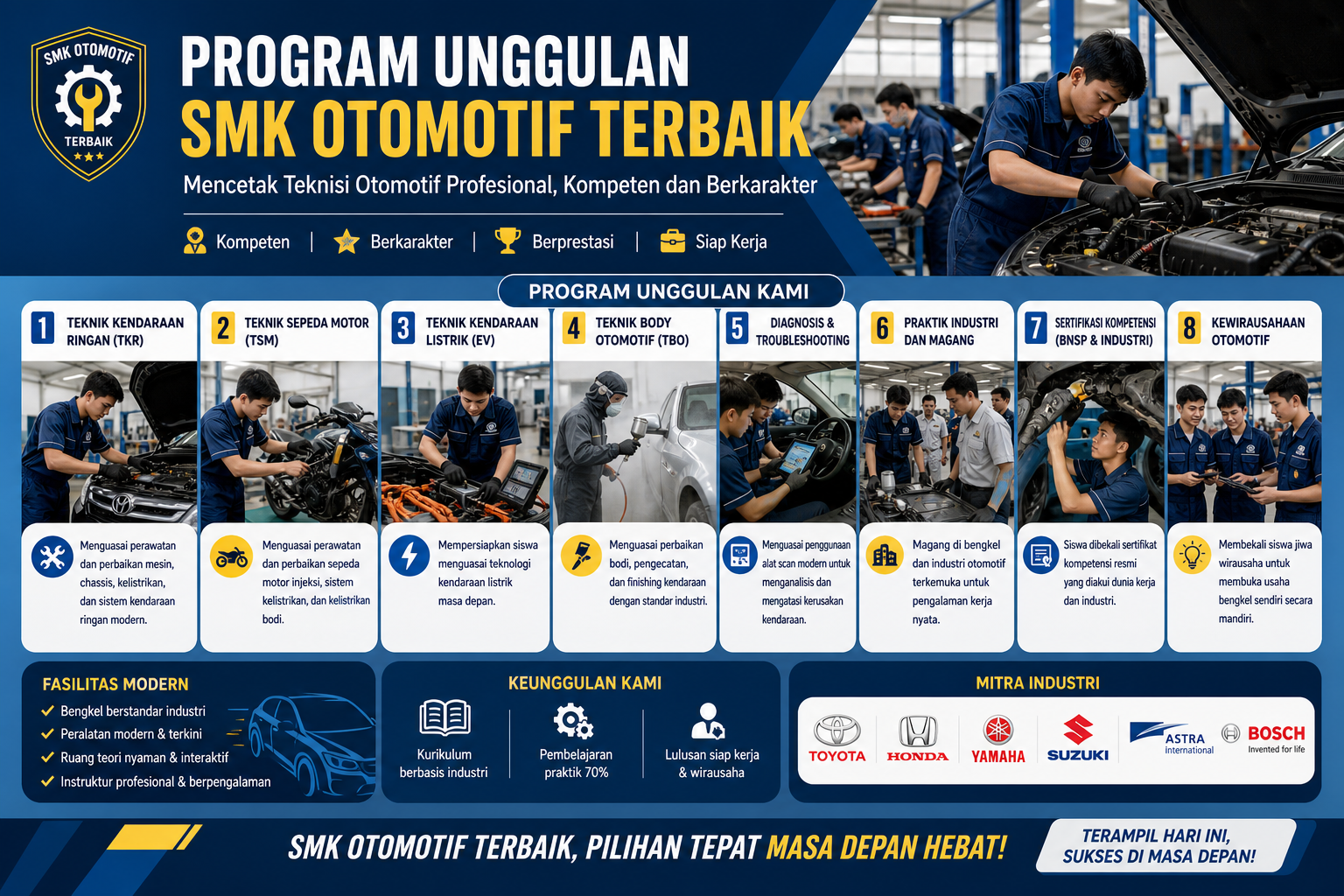 Program Unggulan di SMK Otomotif Terbaik - smk