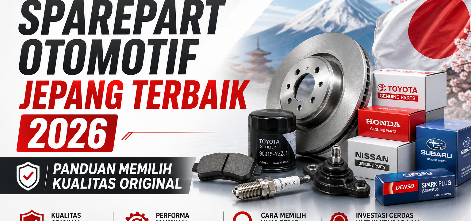 sparepart - Sparepart Otomotif Jepang Terbaik 2026: Panduan Memilih Kualitas Original
