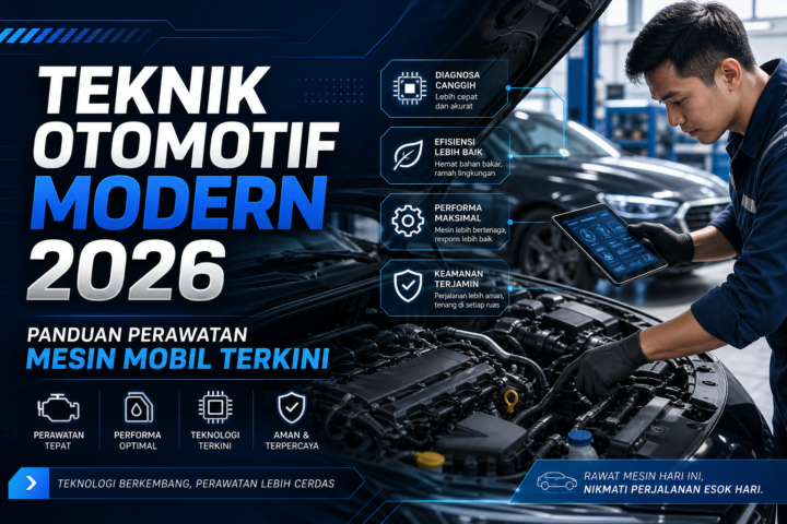 teknik - Teknik Otomotif Modern 2026: Panduan Perawatan Mesin Mobil Terkini