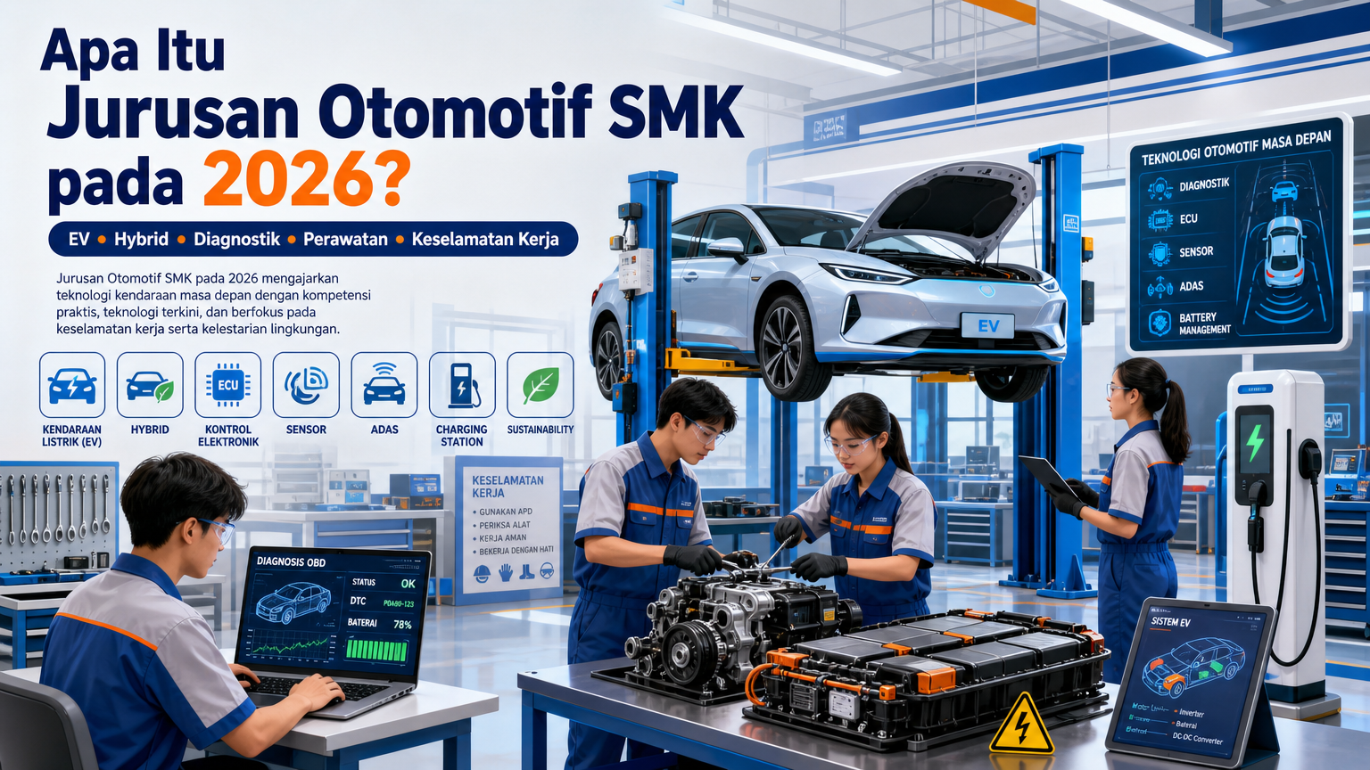 Apa Itu Jurusan Otomotif SMK pada 2026? - otomotif