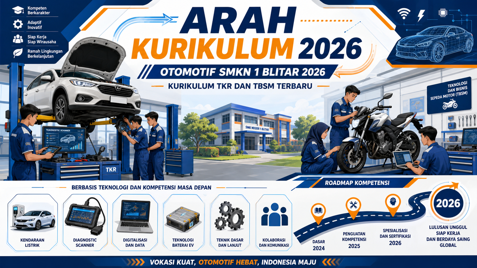 Arah Kurikulum 2026 - otomotif