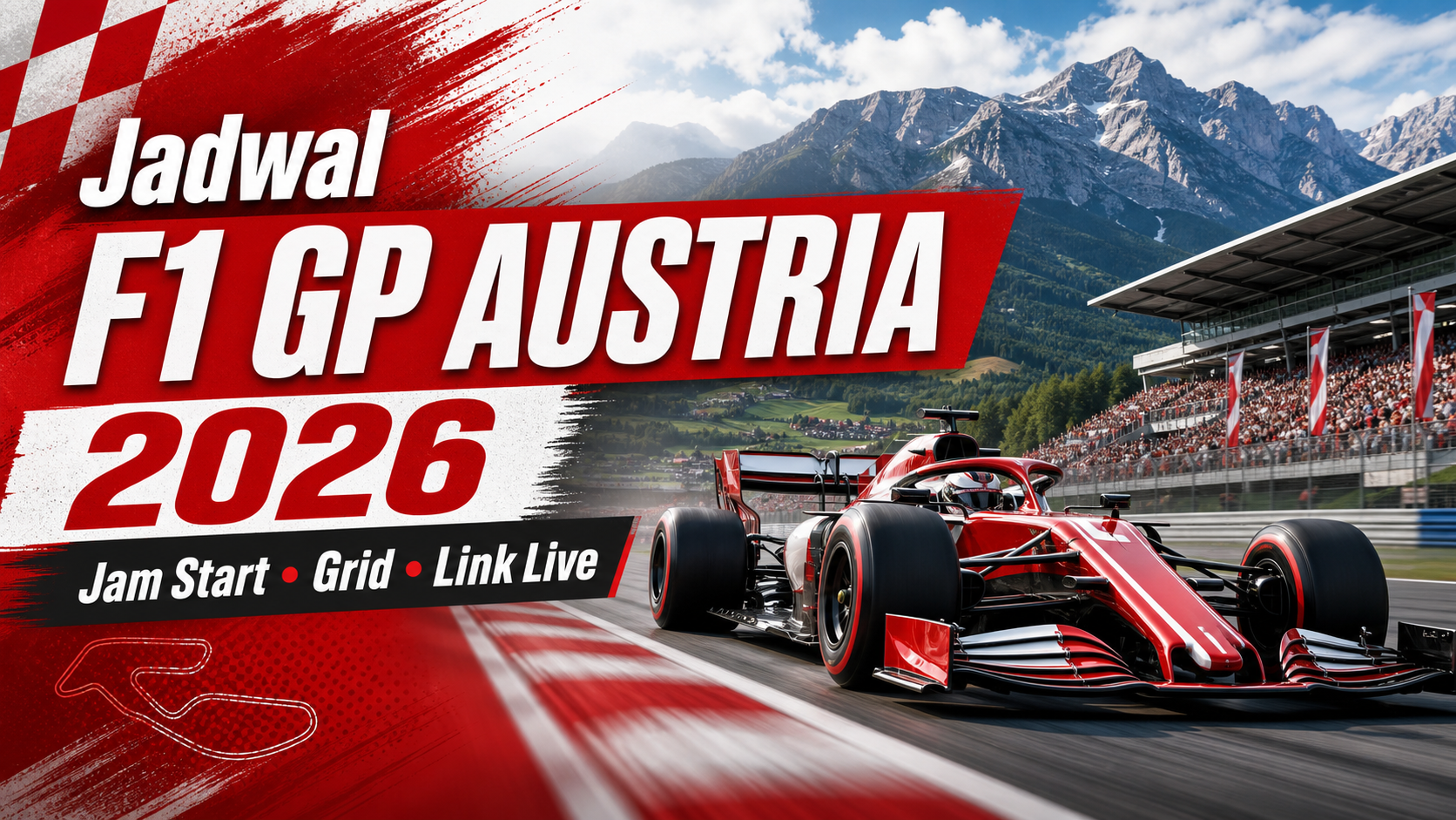 f1 - Jadwal F1 GP Austria 2026: Jam Start, Grid, dan Link Live