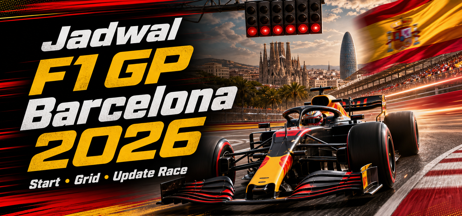 f1 - Jadwal F1 GP Barcelona 2026: Start, Grid, dan Update Race