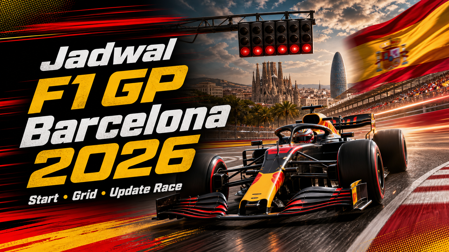 f1 - Jadwal F1 GP Barcelona 2026: Start, Grid, dan Update Race