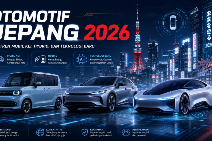 jepang - Otomotif Jepang 2026: Tren Mobil Kei, Hybrid, dan Teknologi Baru