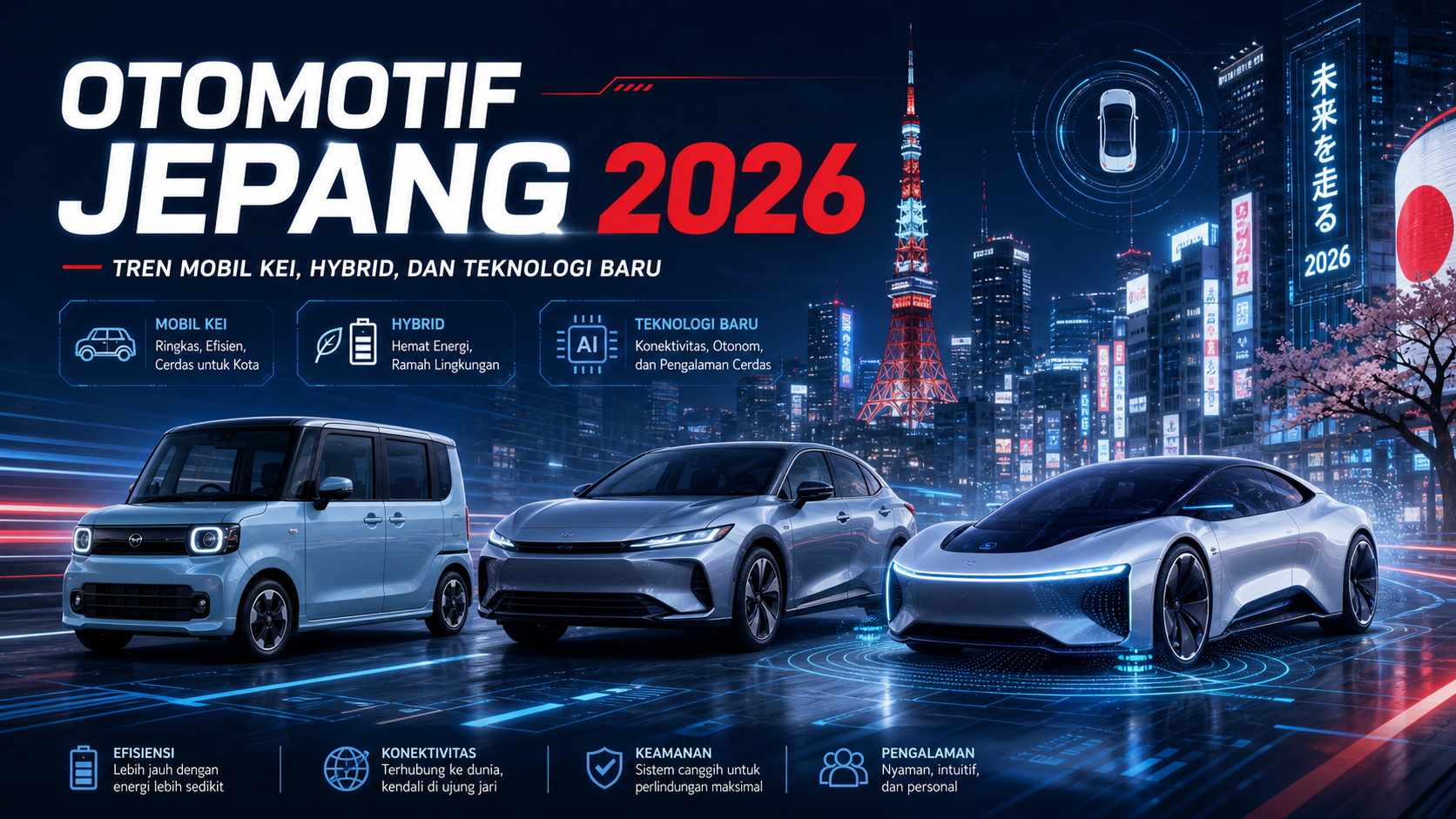 jepang - Otomotif Jepang 2026: Tren Mobil Kei, Hybrid, dan Teknologi Baru