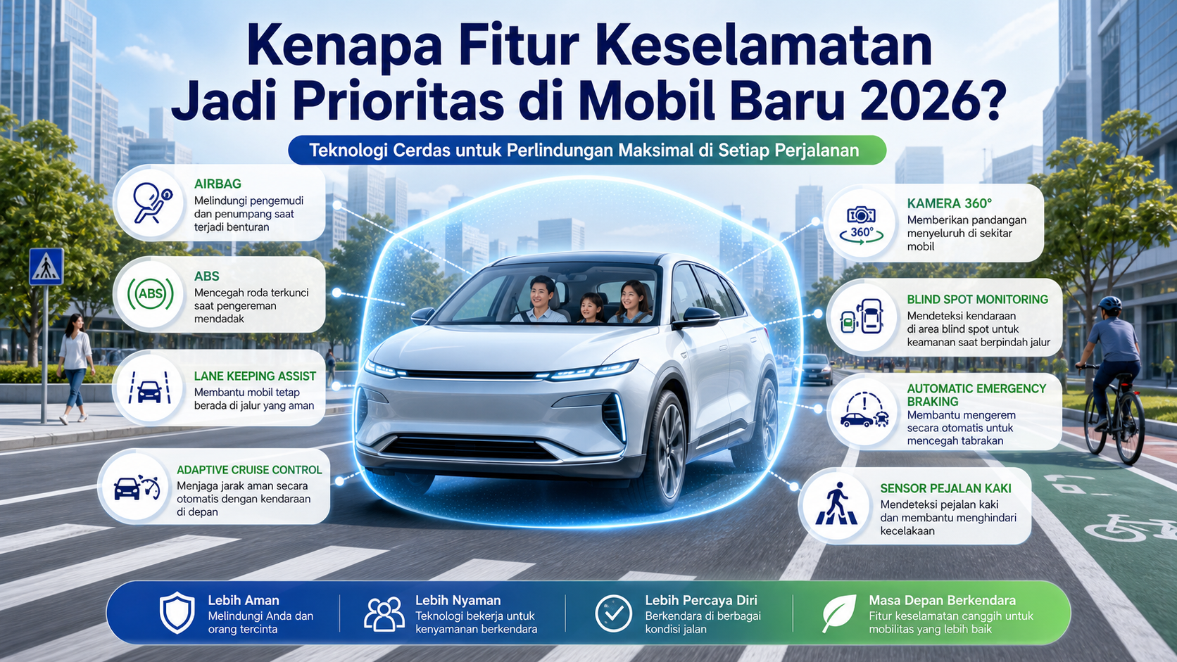 Kenapa Fitur Keselamatan Jadi Prioritas di Mobil Baru 2026? - mobil