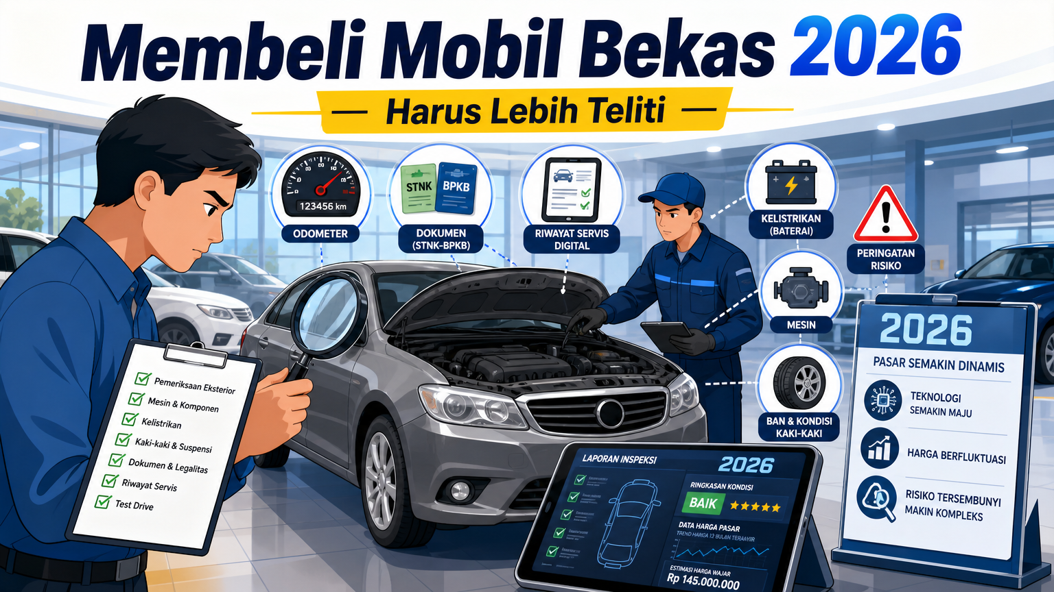 Kenapa Membeli Mobil Bekas di 2026 Perlu Lebih Teliti? - mobil