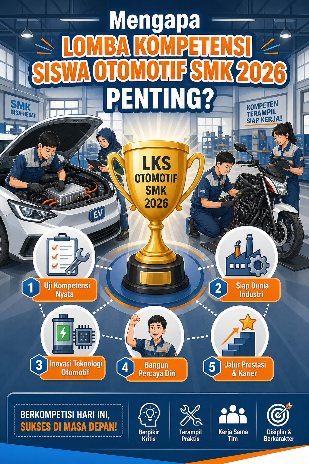 Mengapa Lomba Kompetensi Siswa Otomotif SMK 2026 Penting? - otomotif