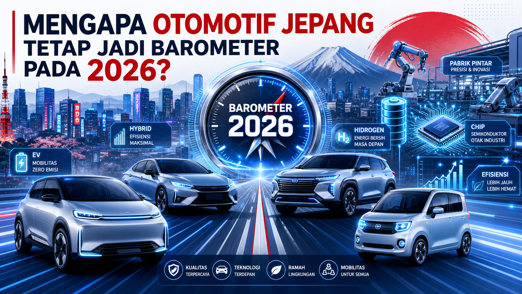 Mengapa Otomotif Jepang Tetap Jadi Barometer pada 2026? - jepang