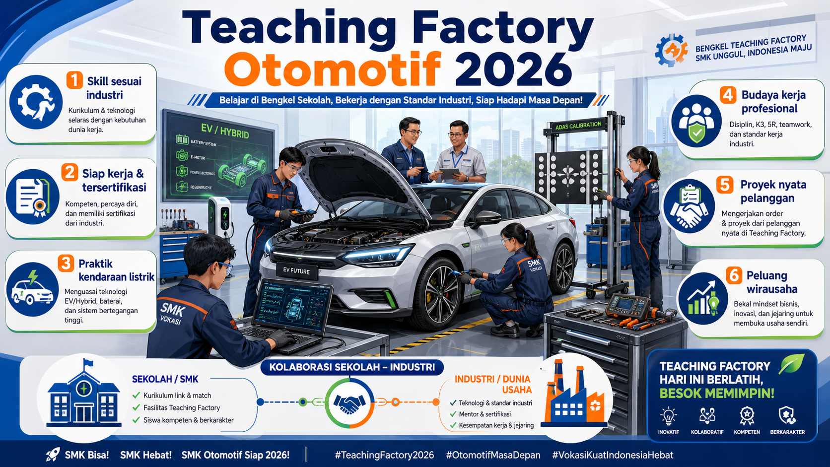 Mengapa Teaching Factory Penting untuk Siswa Otomotif pada 2026? - otomotif