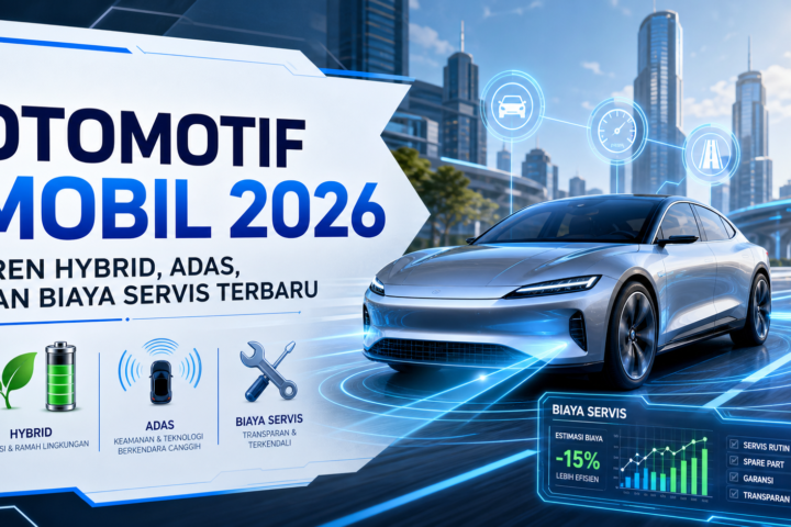 mobil - Otomotif Mobil 2026: Tren Hybrid, ADAS, dan Biaya Servis Terbaru