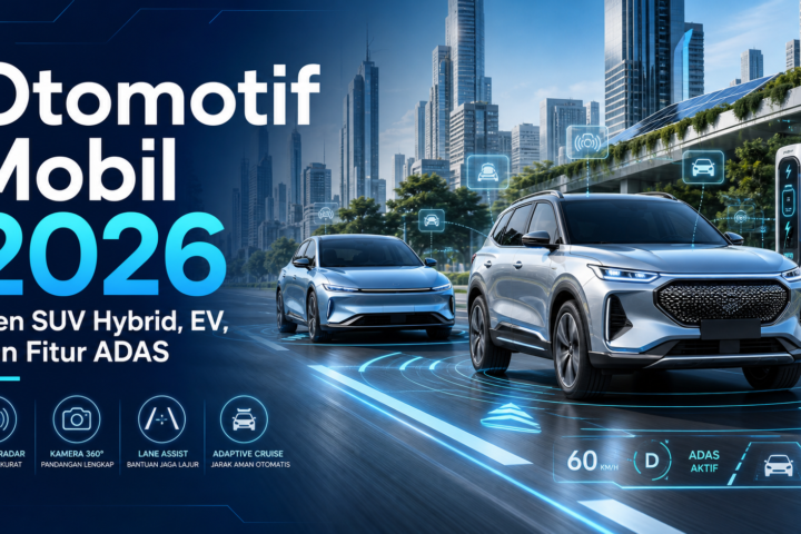 mobil - Otomotif Mobil 2026: Tren SUV Hybrid, EV, dan Fitur ADAS