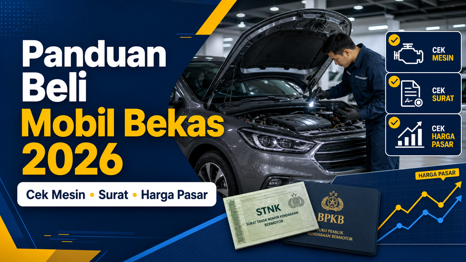 mobil - Panduan Beli Mobil Bekas 2026: Cek Mesin, Surat, Harga Pasar