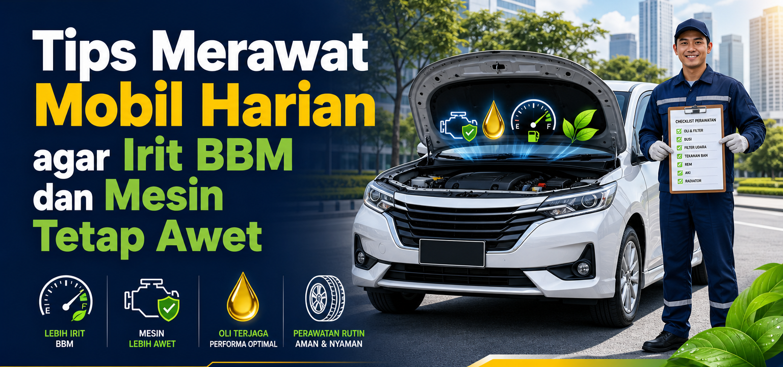mobil - Tips Merawat Mobil Harian agar Irit BBM dan Mesin Tetap Awet