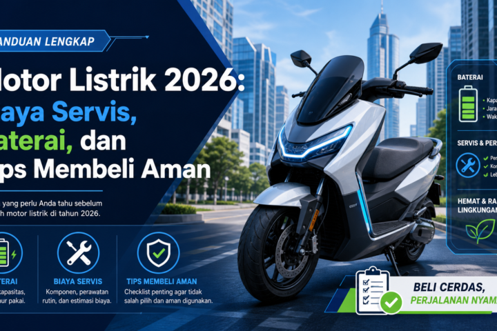 motor - Motor Listrik 2026: Biaya Servis, Baterai, dan Tips Membeli Aman