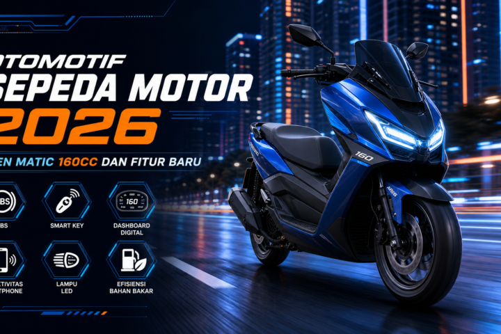 motor - Otomotif Sepeda Motor 2026: Tren Matic 160cc dan Fitur Baru