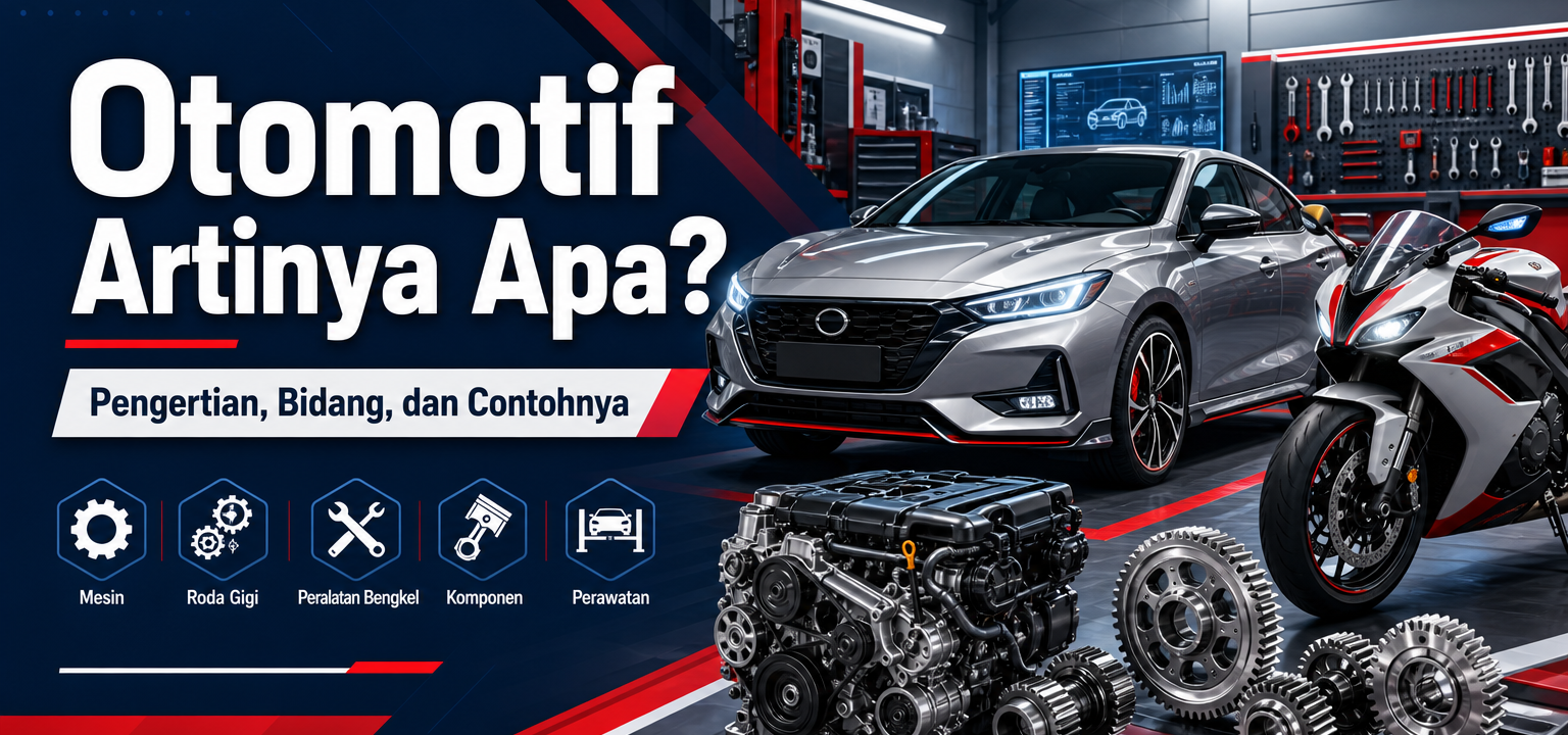 otomotif - Otomotif Artinya Apa? Ini Pengertian, Bidang, dan Contohnya