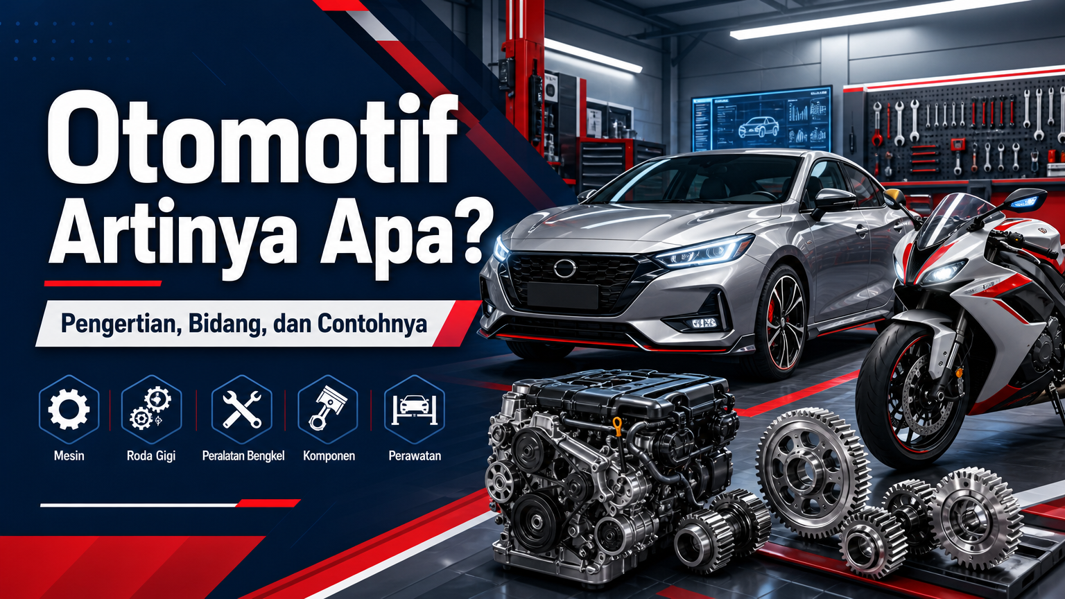 otomotif - Otomotif Artinya Apa? Ini Pengertian, Bidang, dan Contohnya