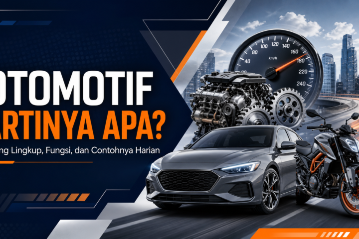 otomotif - Otomotif Artinya Apa? Ruang Lingkup, Fungsi, dan Contohnya Harian