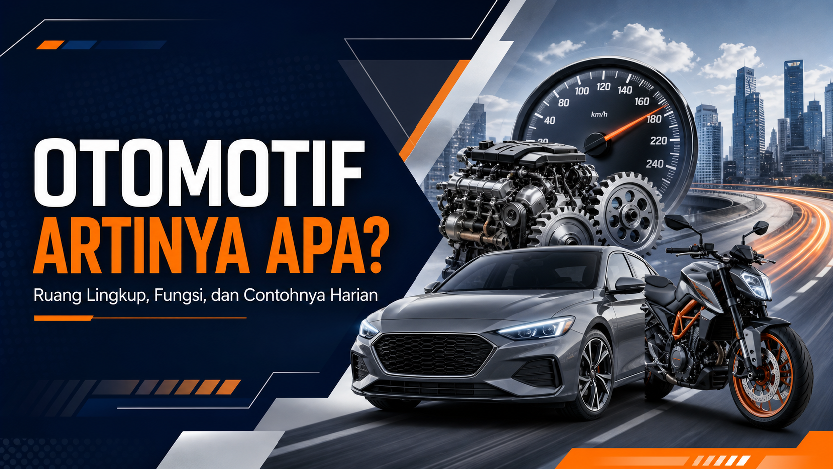 otomotif - Otomotif Artinya Apa? Ruang Lingkup, Fungsi, dan Contohnya Harian