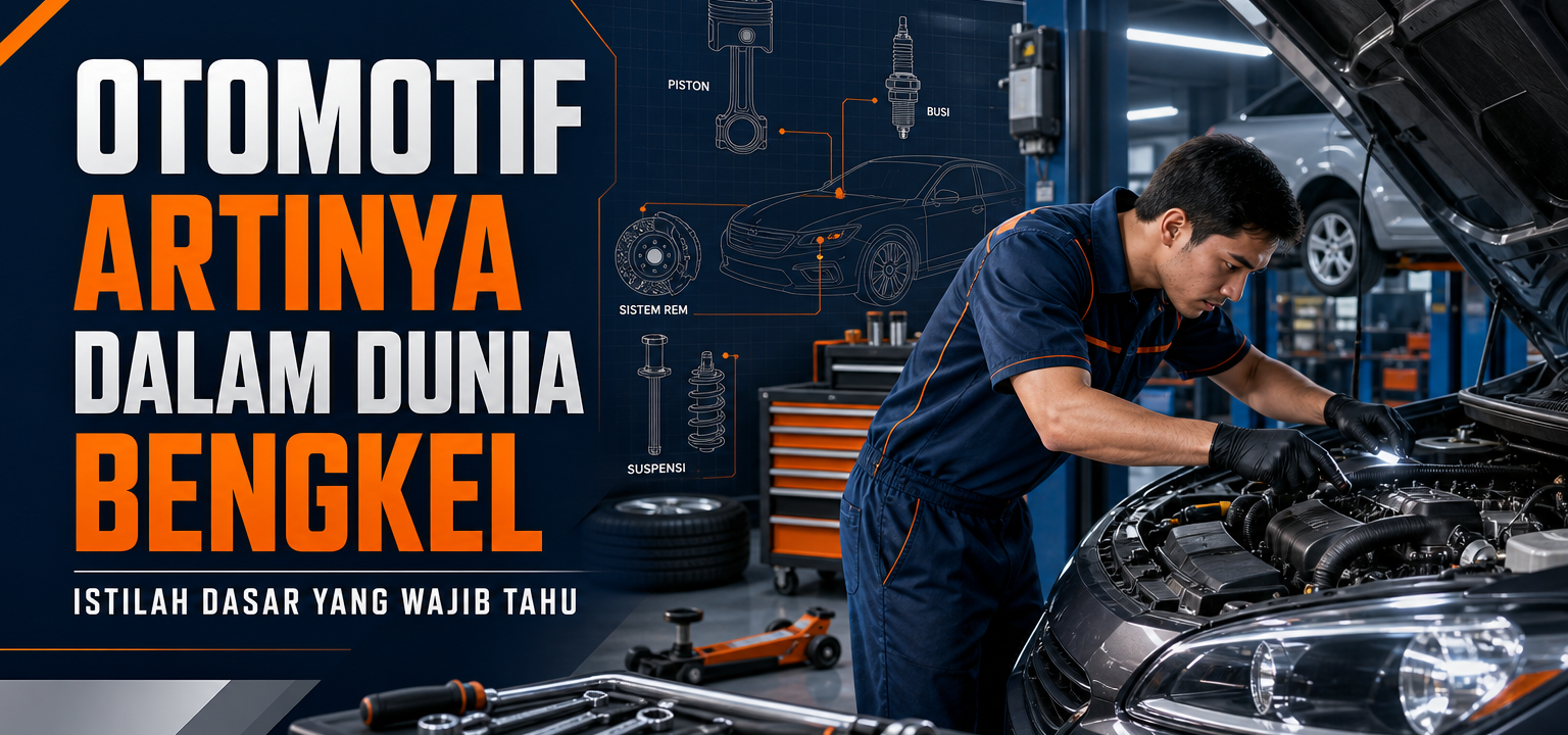 otomotif - Otomotif Artinya dalam Dunia Bengkel: Istilah Dasar yang Wajib Tahu