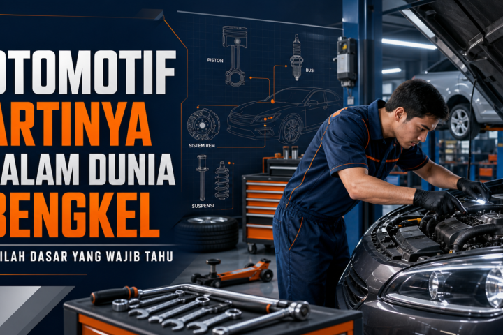 otomotif - Otomotif Artinya dalam Dunia Bengkel: Istilah Dasar yang Wajib Tahu