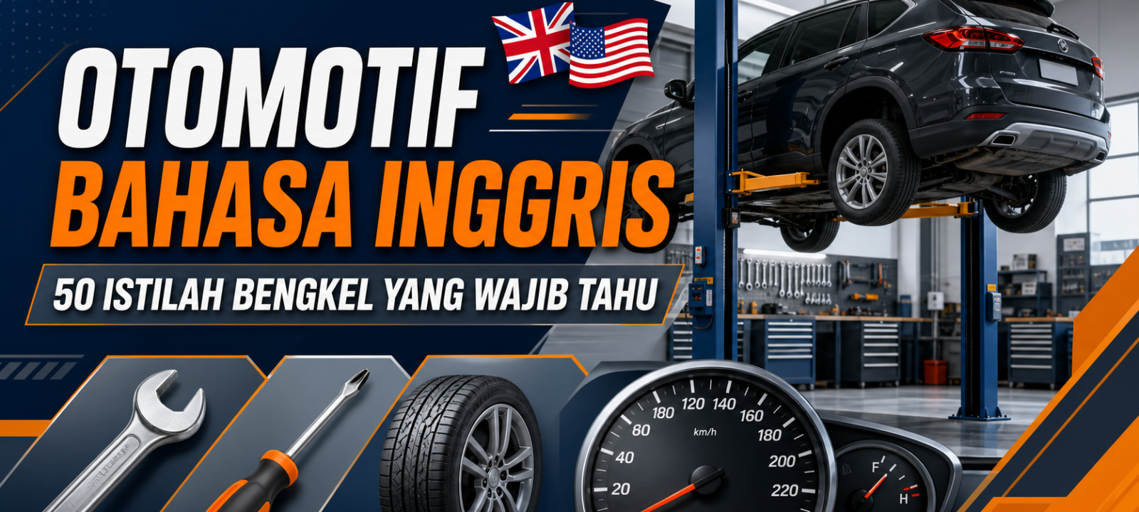 otomotif - Otomotif Bahasa Inggris: 50 Istilah Bengkel yang Wajib Tahu