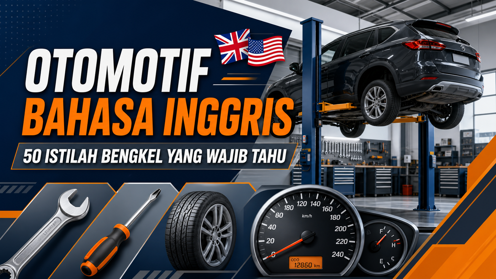 otomotif - Otomotif Bahasa Inggris: 50 Istilah Bengkel yang Wajib Tahu