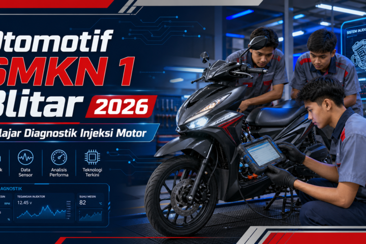 otomotif - Otomotif SMKN 1 Blitar 2026: Belajar Diagnostik Injeksi Motor
