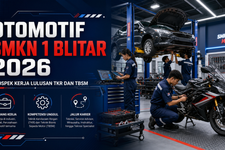 otomotif - Otomotif SMKN 1 Blitar 2026: Prospek Kerja Lulusan TKR dan TBSM