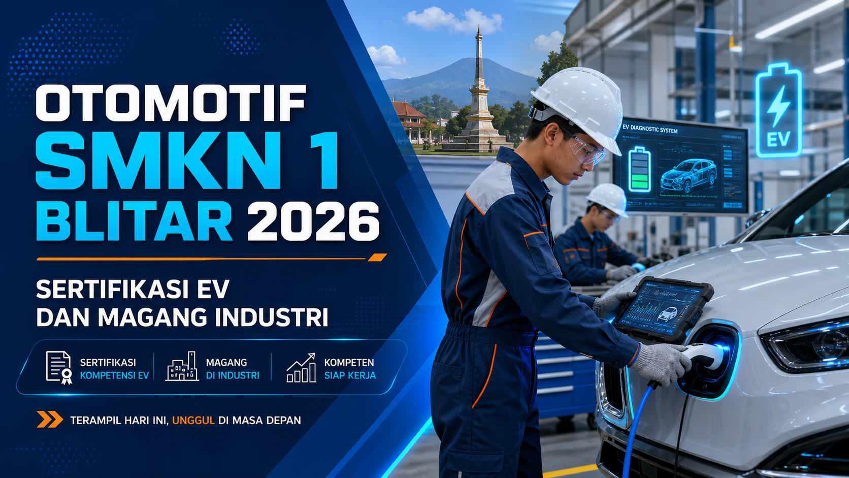 otomotif - Otomotif SMKN 1 Blitar 2026: Sertifikasi EV dan Magang Industri
