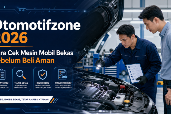 otomotifzone - Otomotifzone 2026: Cara Cek Mesin Mobil Bekas Sebelum Beli Aman