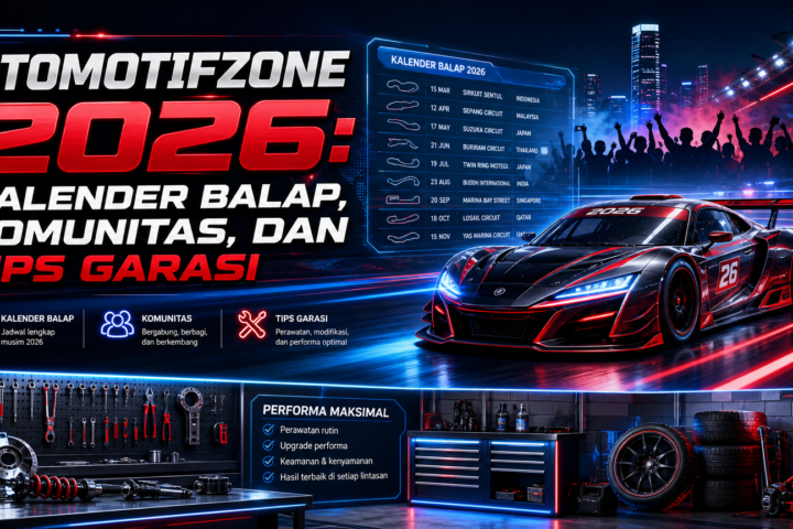 otomotifzone - Otomotifzone 2026: Kalender Balap, Komunitas, dan Tips Garasi