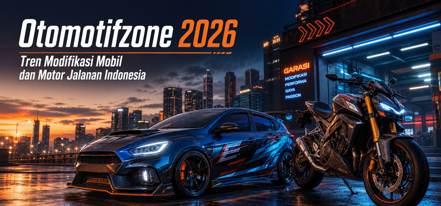 otomotifzone - Otomotifzone 2026: Tren Modifikasi Mobil dan Motor Jalanan Indonesia