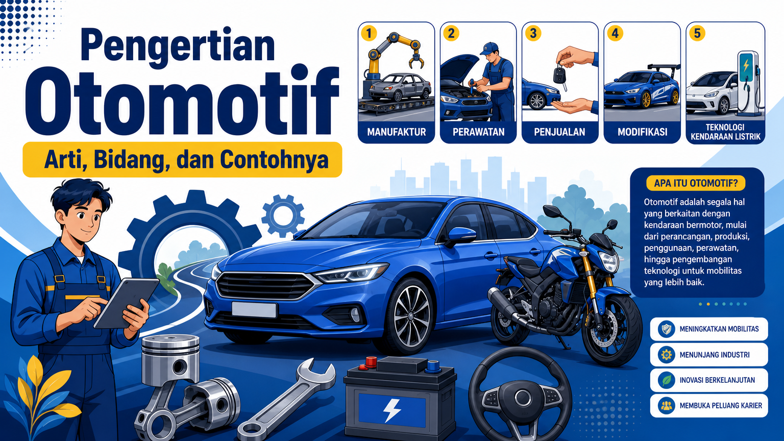 Pengertian Otomotif - otomotif
