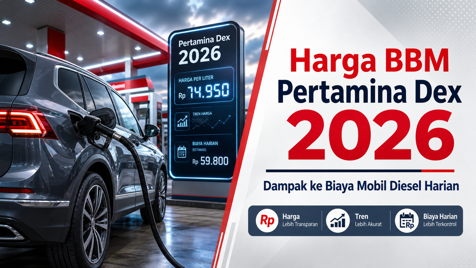 pertamina - Harga BBM Pertamina Dex 2026: Dampak ke Biaya Mobil Diesel Harian