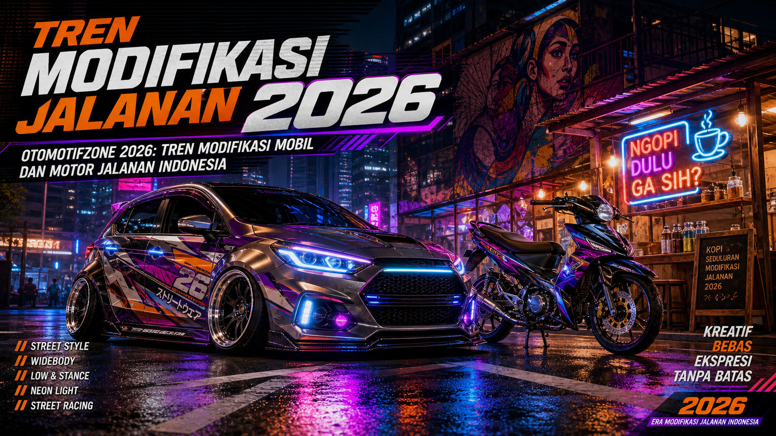 Tren Modifikasi Jalanan 2026 - otomotifzone