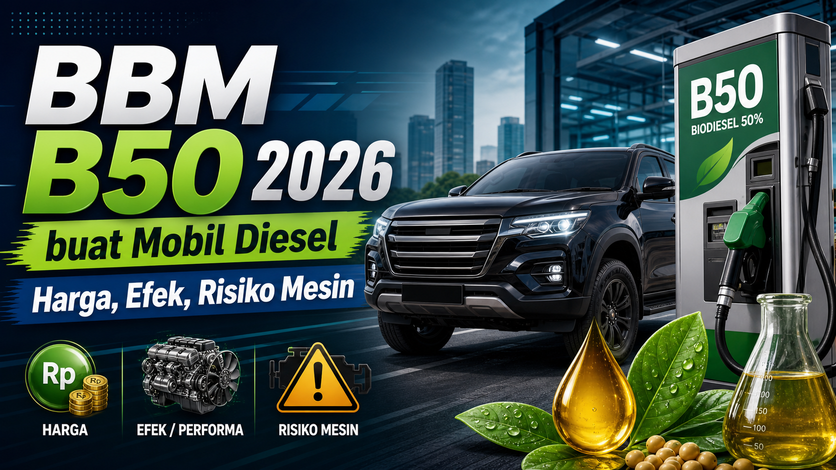 b50 - BBM B50 2026 buat Mobil Diesel: Harga, Efek, Risiko Mesin