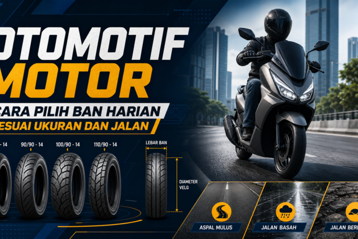ban - Otomotif Motor: Cara Pilih Ban Harian Sesuai Ukuran dan Jalan