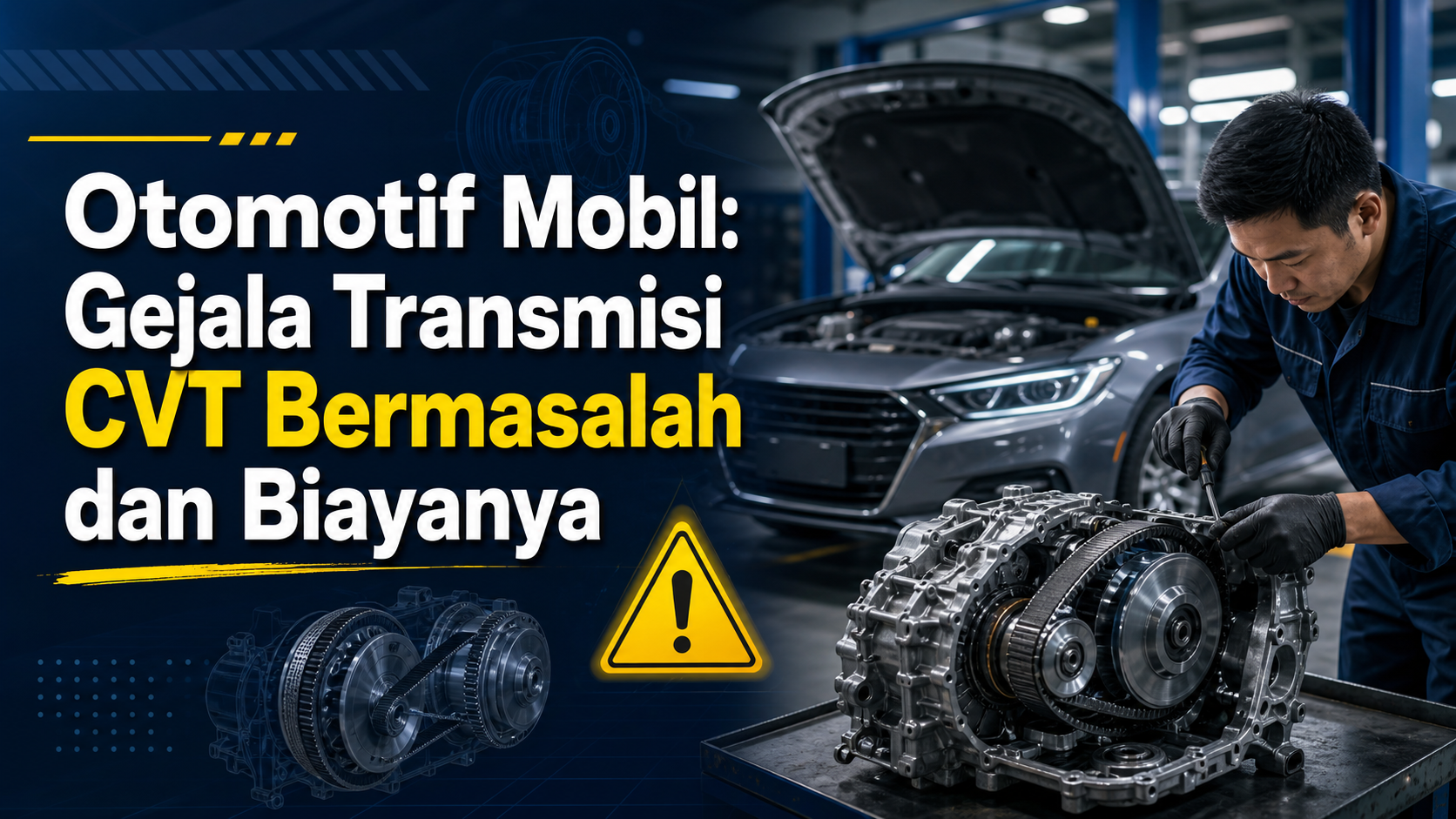 cvt - Otomotif Mobil: Gejala Transmisi CVT Bermasalah dan Biayanya